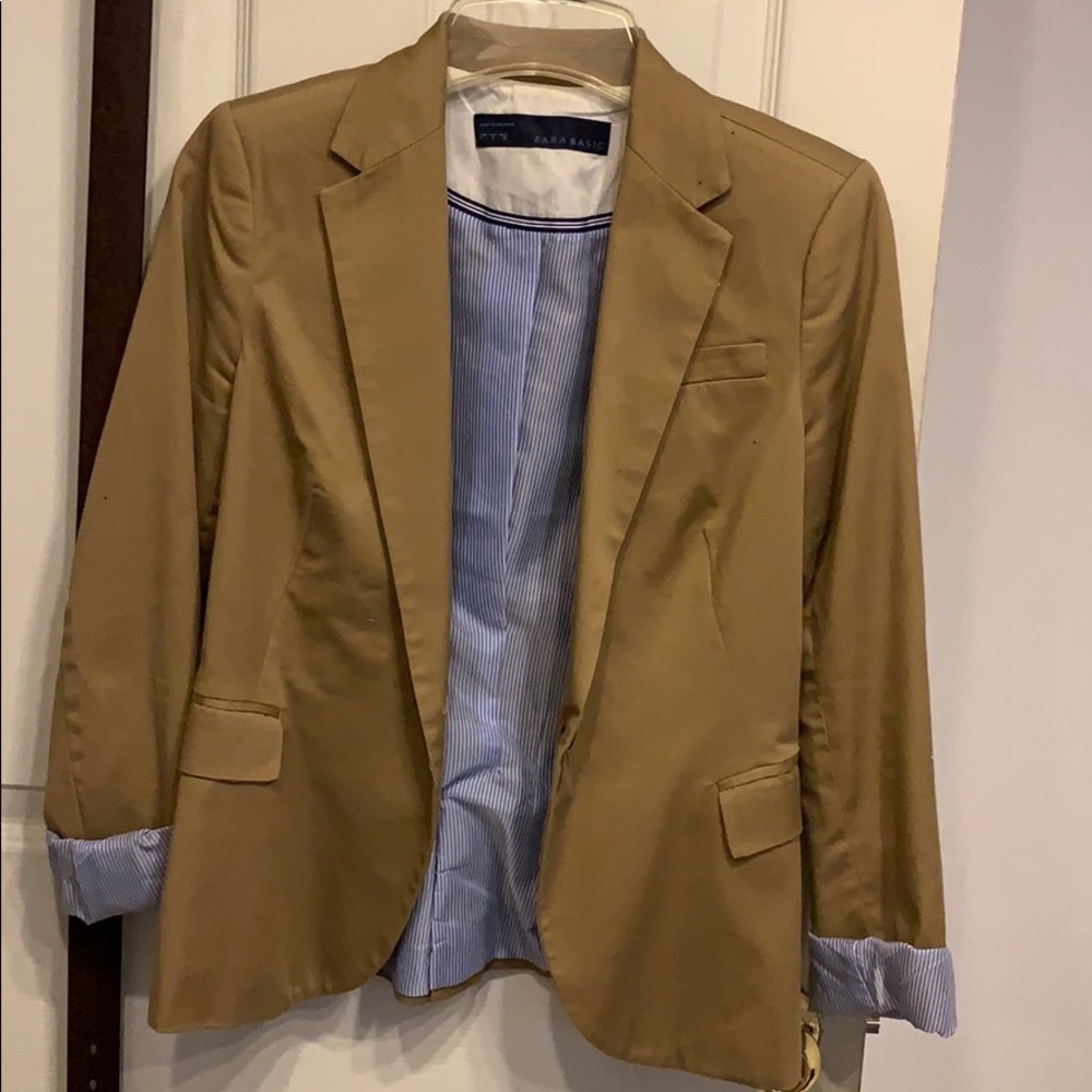 ZARA basics blazer